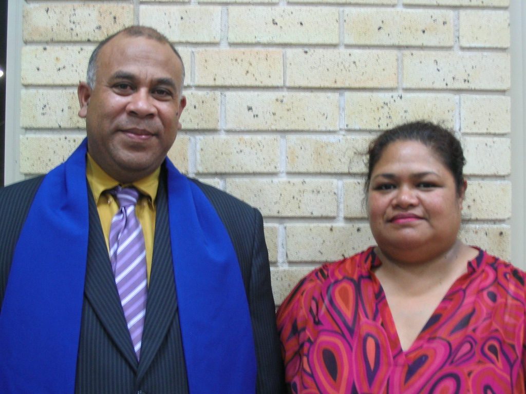 Kamaloni & his wife, Mele'